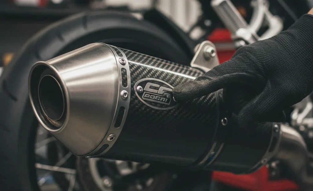Come capire se uno scarico moto è omologato?