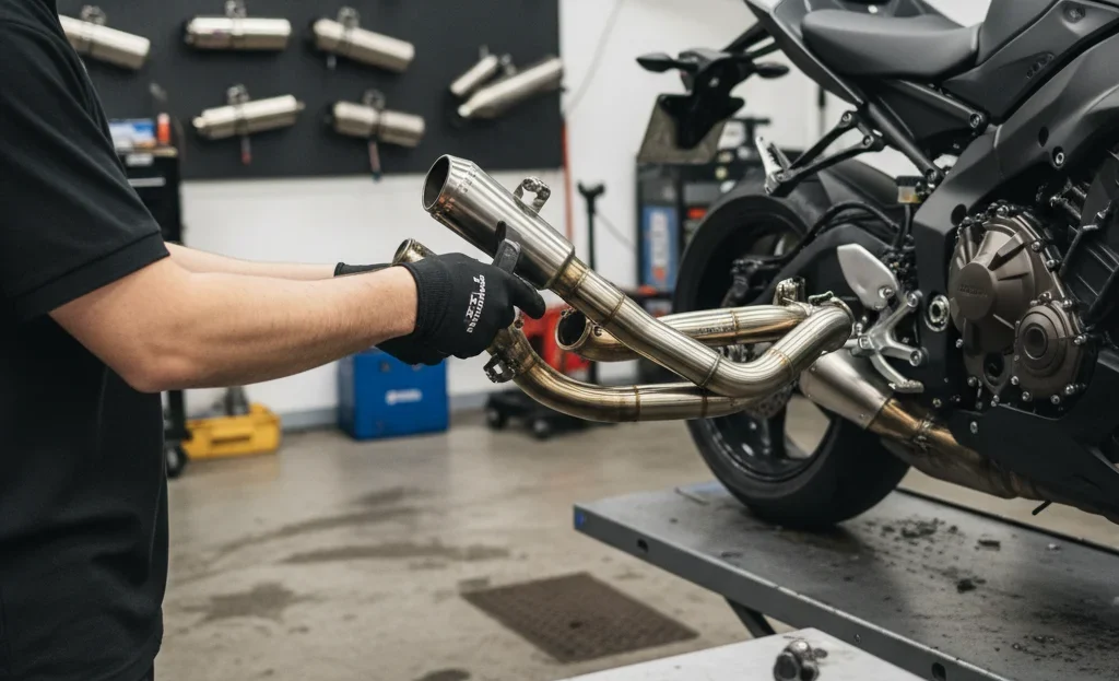 Quanto costa cambiare lo scarico della moto?