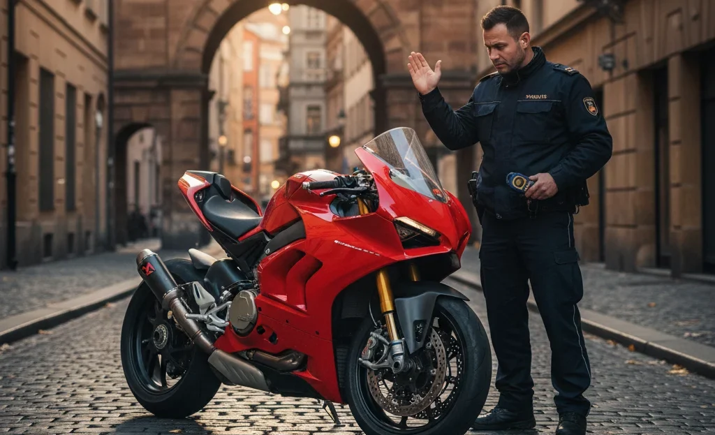 Si può circolare senza db killer nella moto?